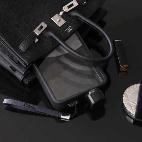 Kin Square Water Bottle - Black