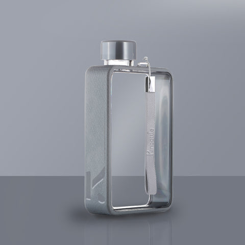 Kin Square Water Bottle - Grey