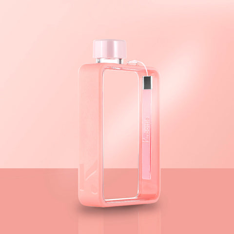 Kin Square Water Bottle - Pink