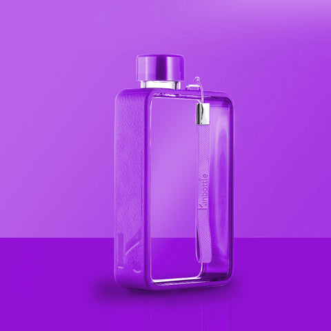 Kin Square Water Bottle - Purple