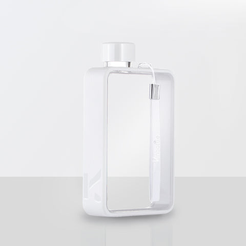 Kin Square Water Bottle - White