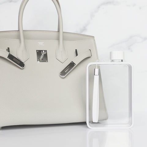 Kin Square Water Bottle - White